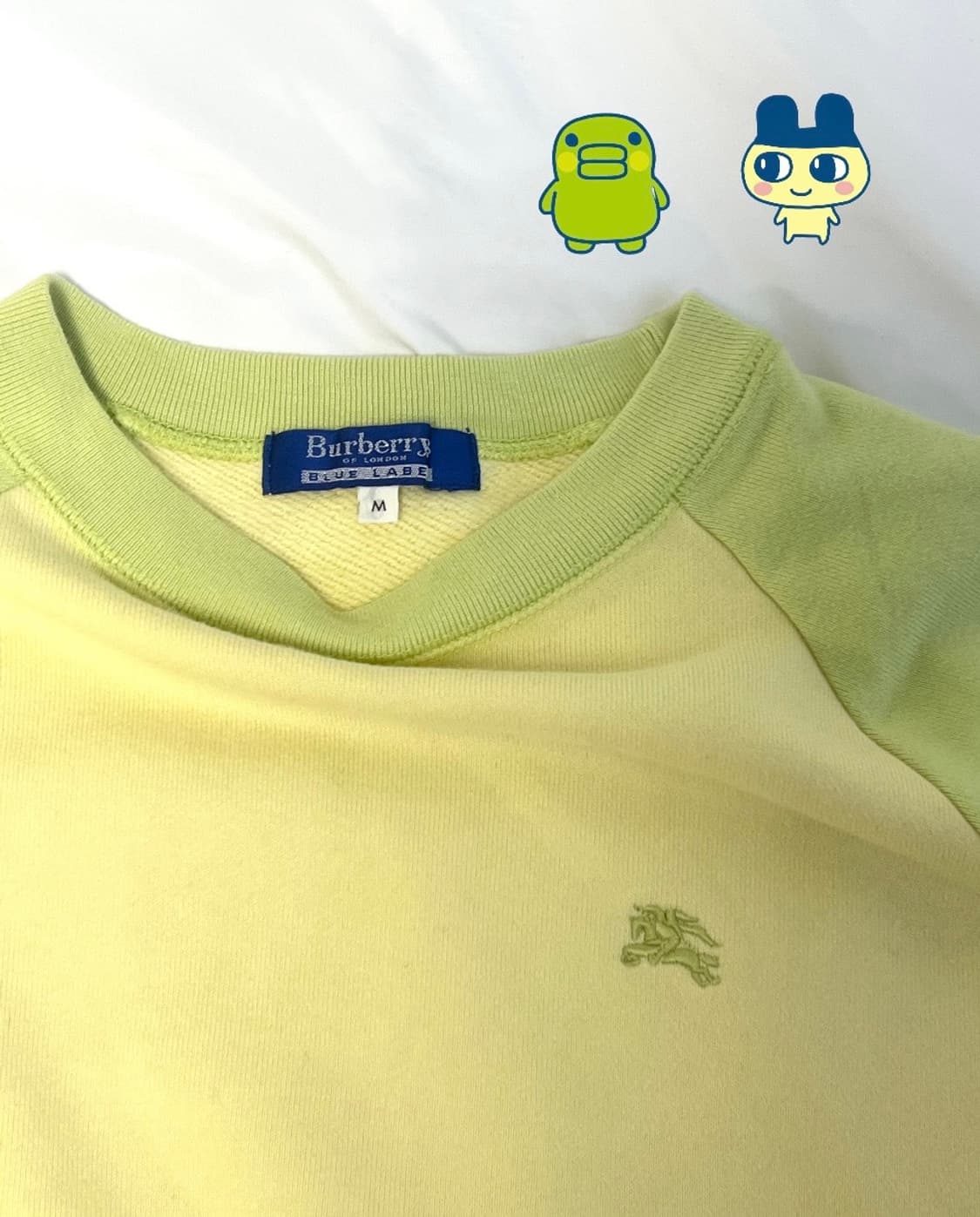 Burberry 버버리 블루라벨 기마로고 마메치, 구피파치깔 티셔츠🪽 상품이미지1