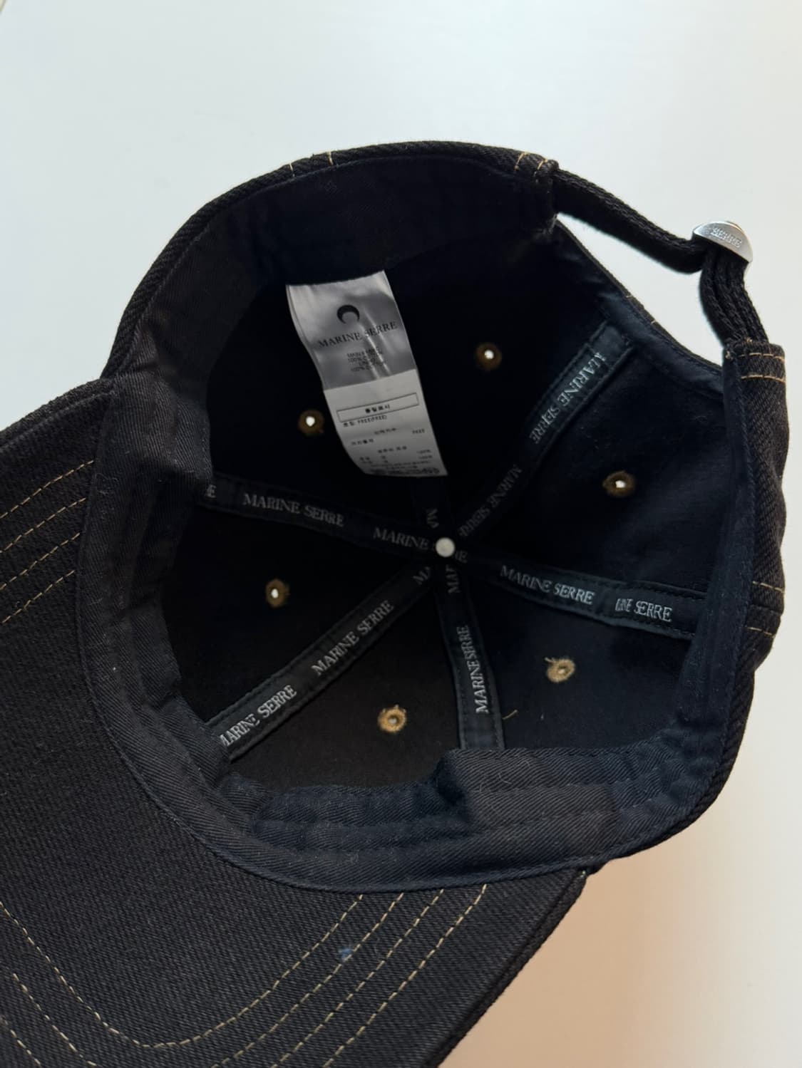 마린세르 리제너레이티드 데님 캡  상품이미지6