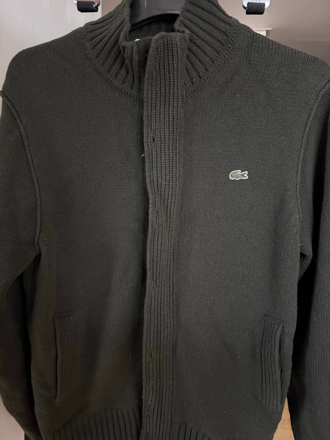 라코스테 니트집업가디건 상품이미지1