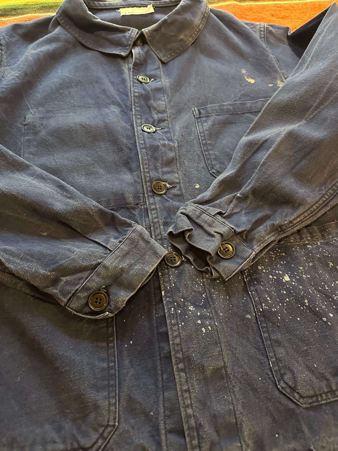 60s 70s 빈티지 프렌치 워크 자켓 상품이미지5