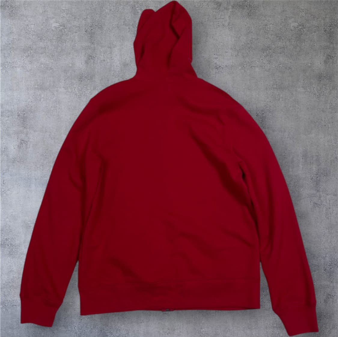 갭 Gap 레드 헤리티지 로고 기모 후드 집업 공용 M 상품이미지5