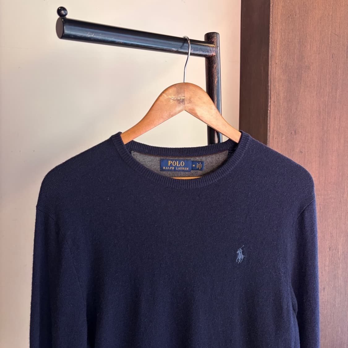 16122 - 폴로 랄프로렌 네이비 울 니트 (메리노 울 100%) 상품이미지1