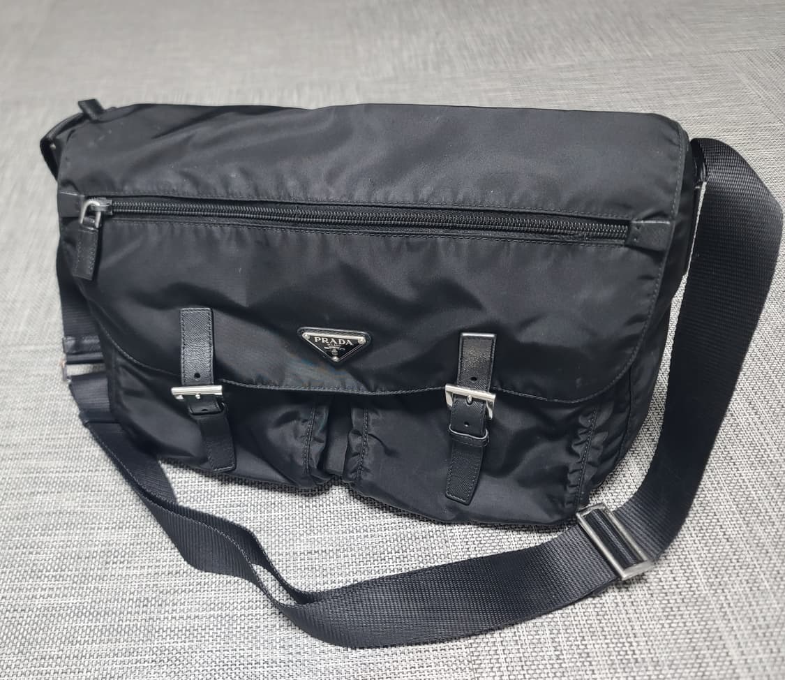 프라다 리나일론 사피아노 메신저백 크로스백 1bd738 투포켓백 상품이미지1