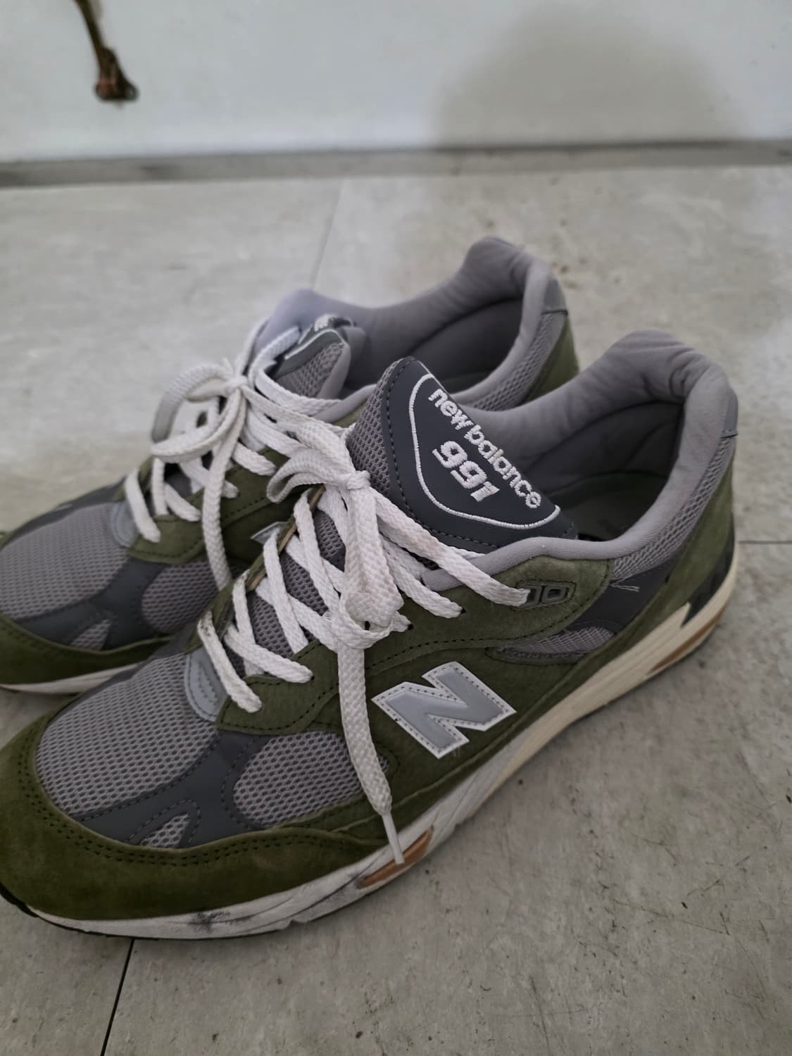 뉴발란스 991 그린 그레이 300 상품이미지2