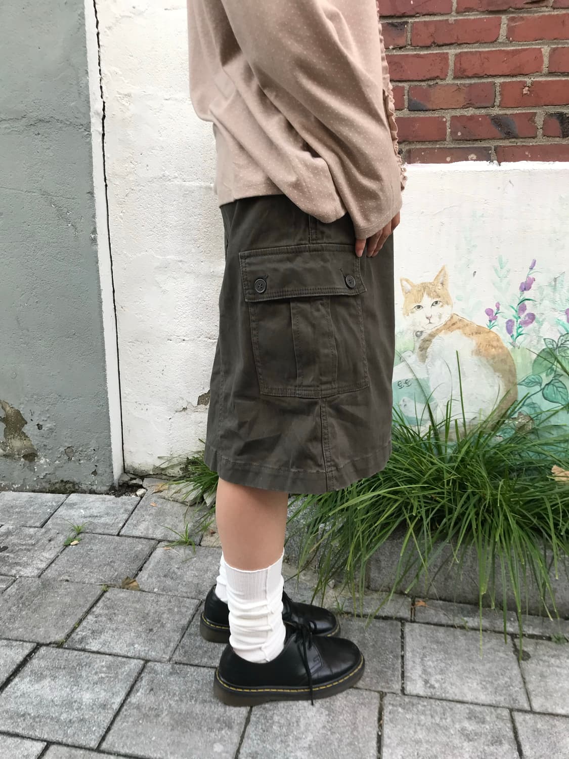 Beams heart cargo skirt 상품이미지3