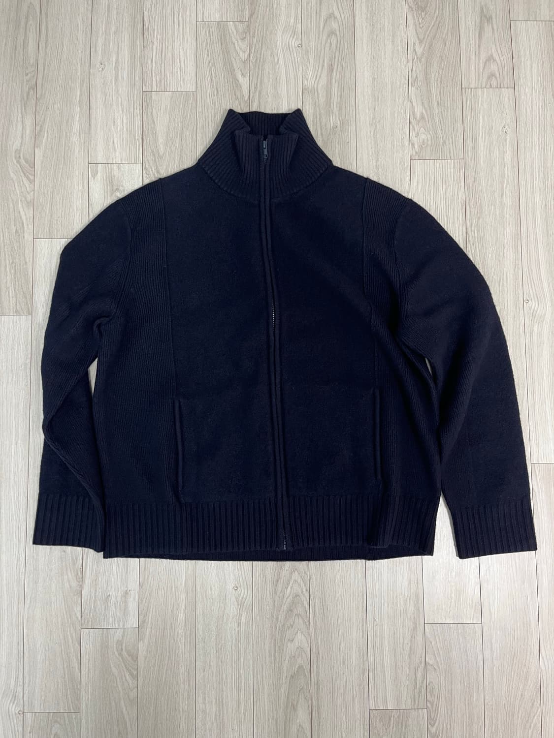 코스 보일드 메리노 울 트랙 재킷 L 상품이미지2