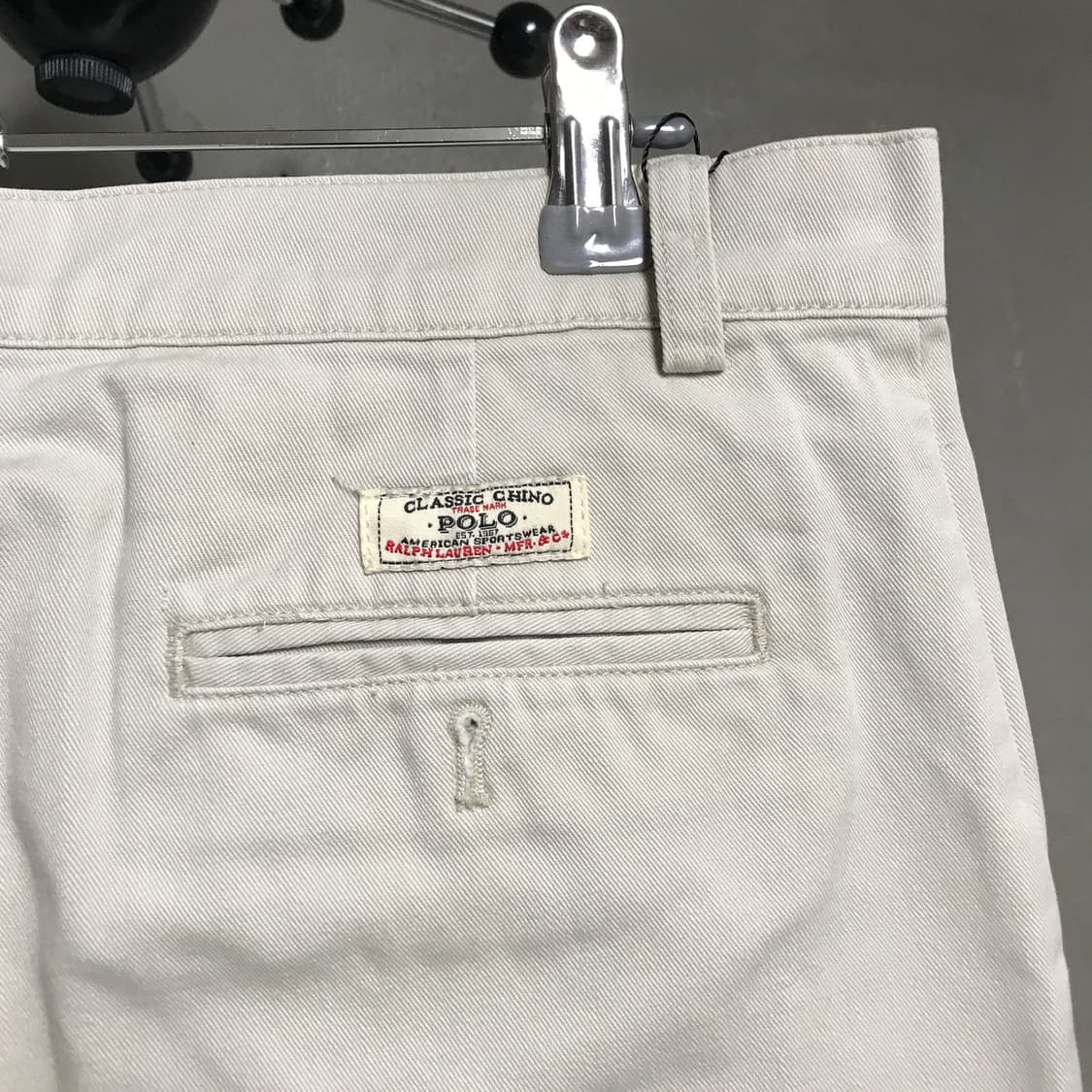폴로 랄프로렌 베이지 치노 팬츠 6(W) 상품이미지4