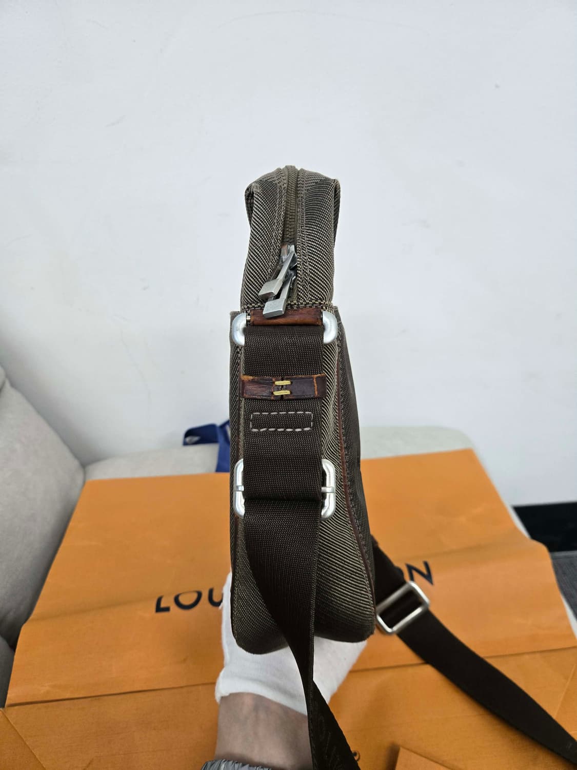 [정품 보증서] 루이비통 다미에 숄더백 상품이미지4