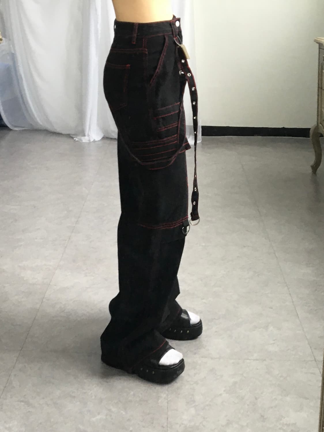 Belted pants 상품이미지7