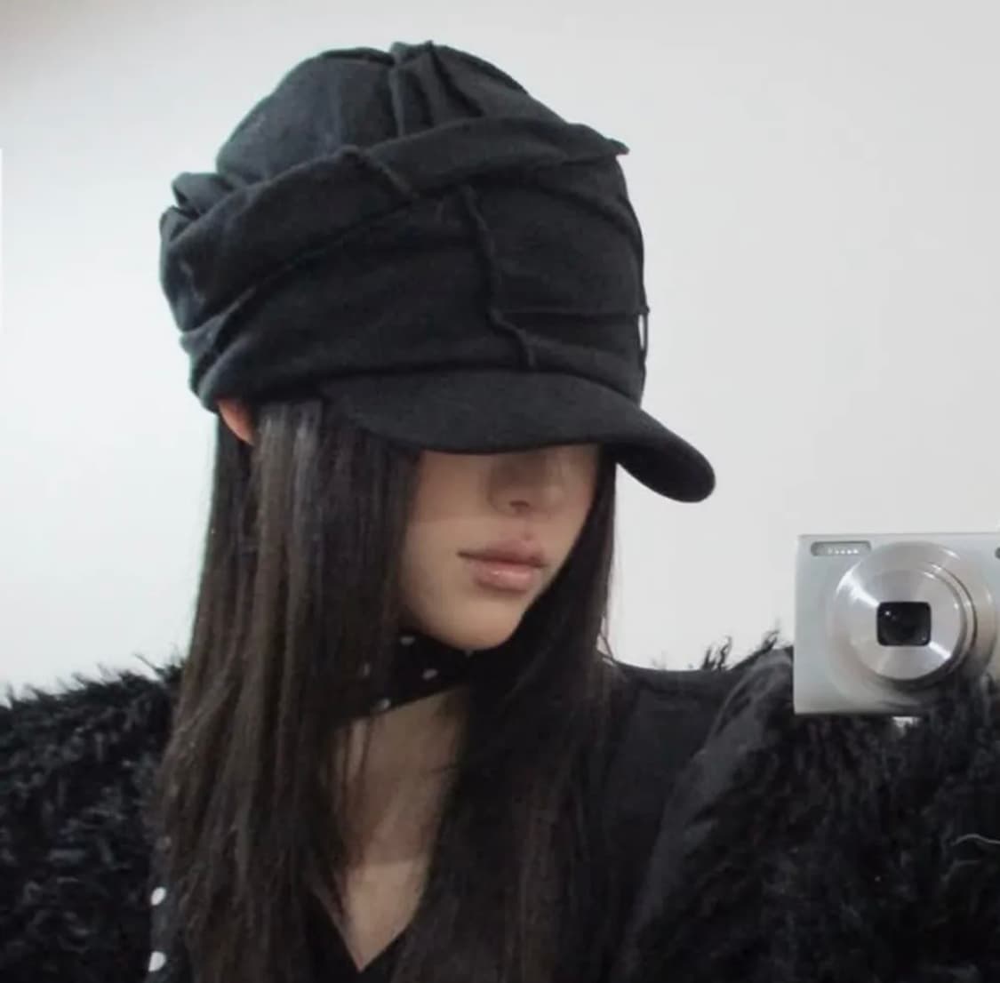 플레어업 Soi Draped Cap (FL-743_Black) 상품이미지2