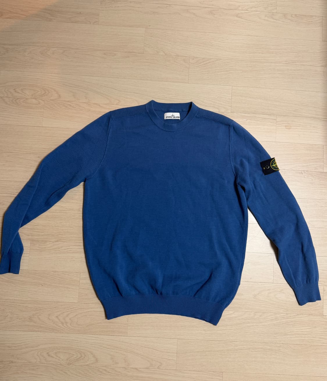 스톤아일랜드 울 니트 블루 20FW 상품이미지1