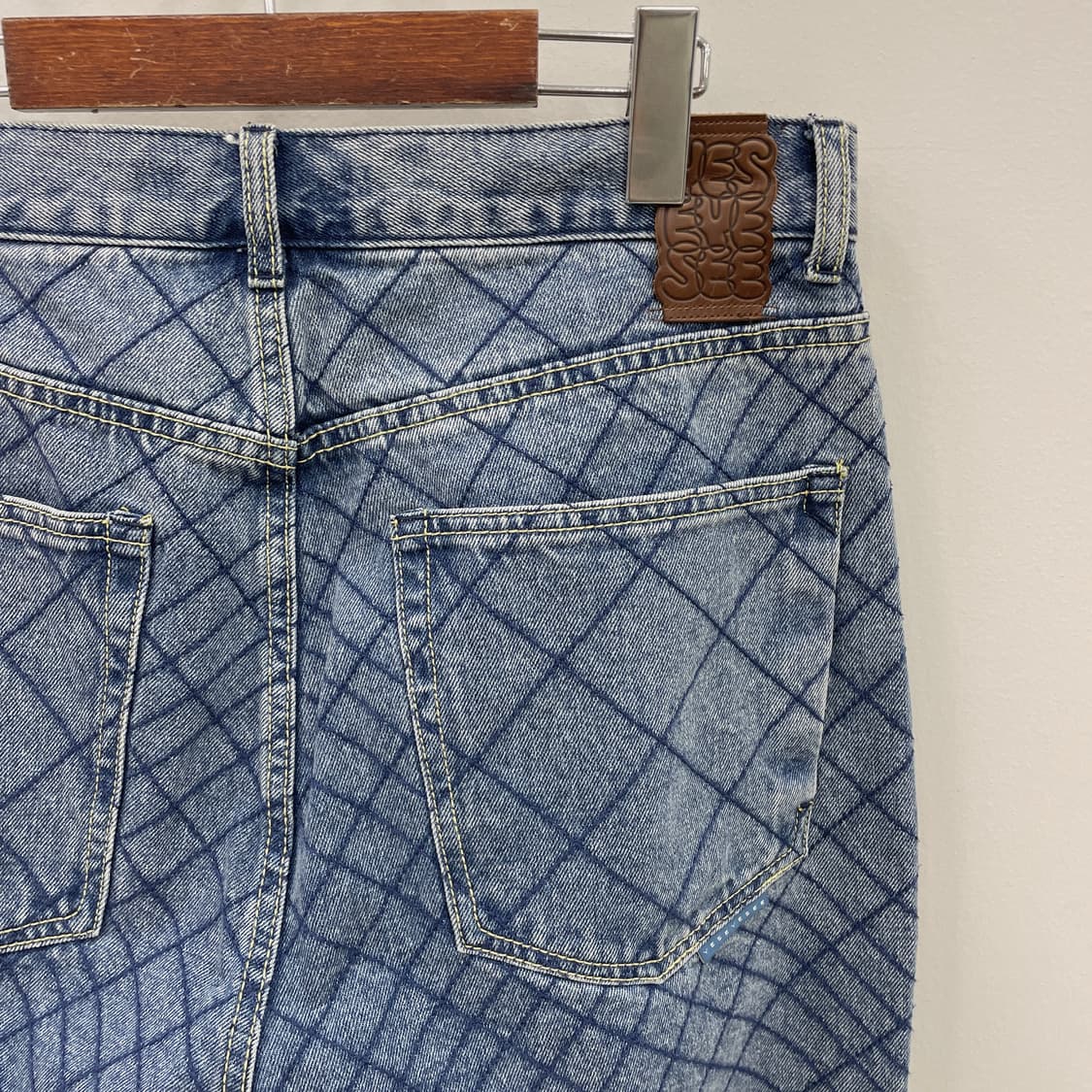 예스아이씨 네트 데님 팬츠 상품이미지4