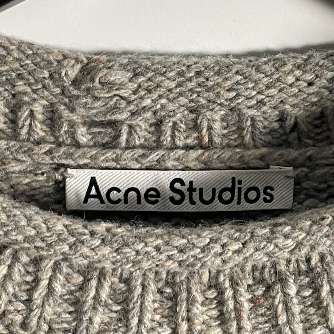 아크네 스튜디오 자카드 플라워 울 니트  (on.169)   상품이미지8