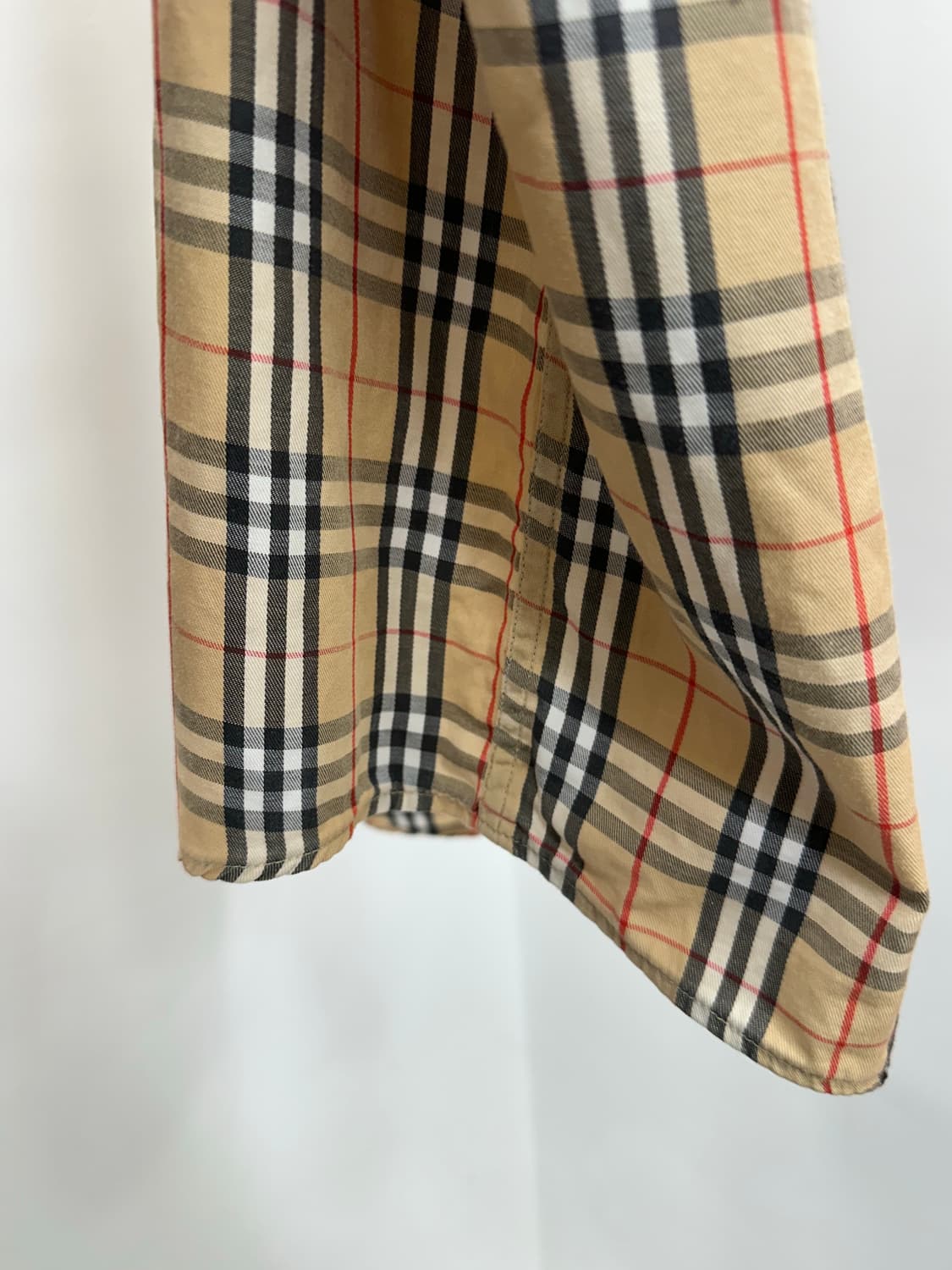 버버리 남성 체크 남방 상품이미지9