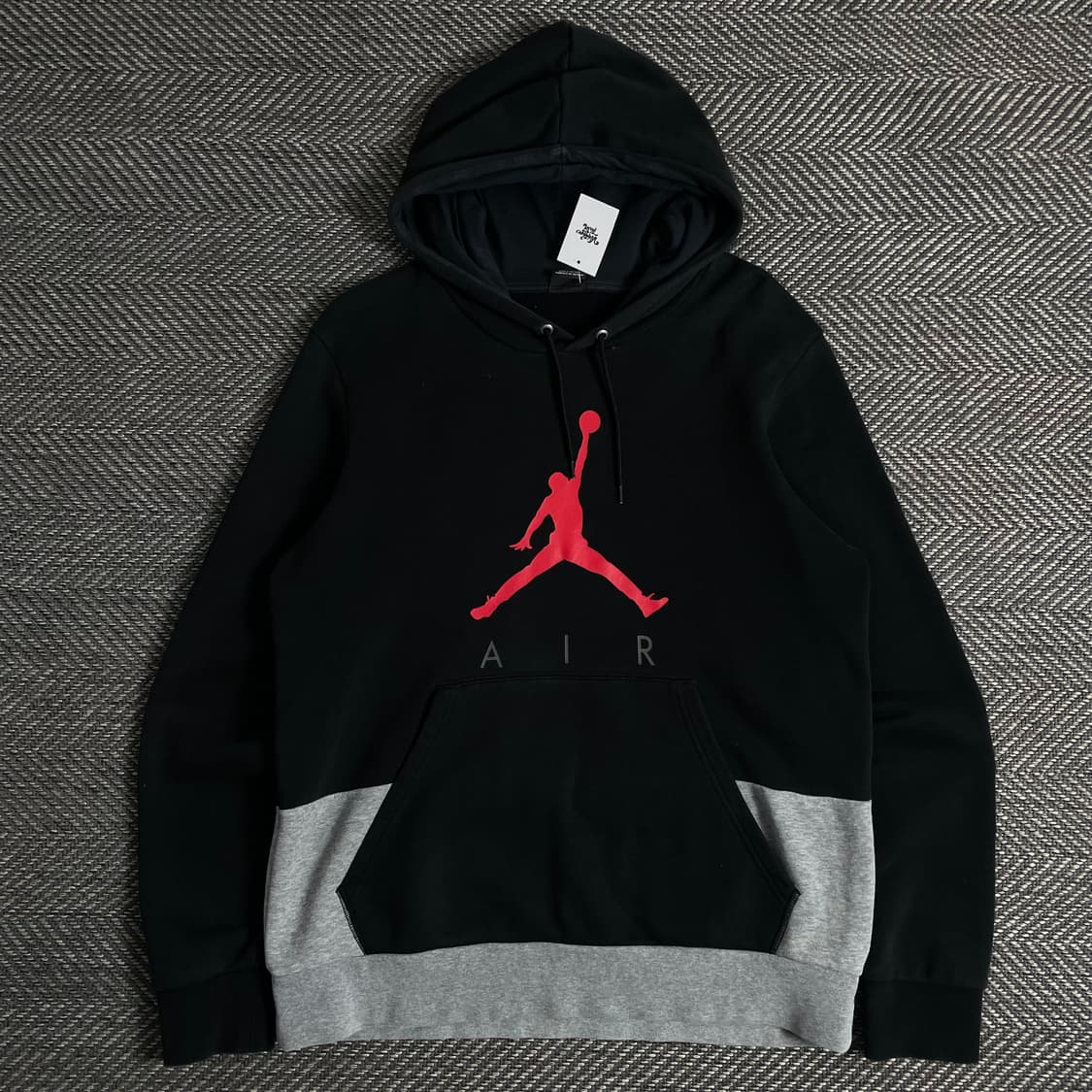 조던 빅로고 박시핏 배색 후드 티셔츠 o 3027 상품이미지1