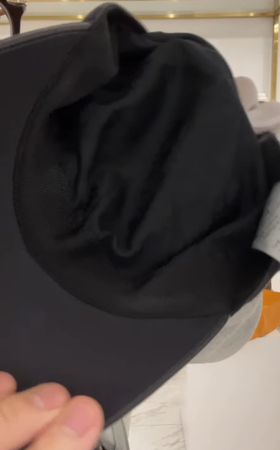 디올 블랙 볼캡 모자 정품 상품이미지4