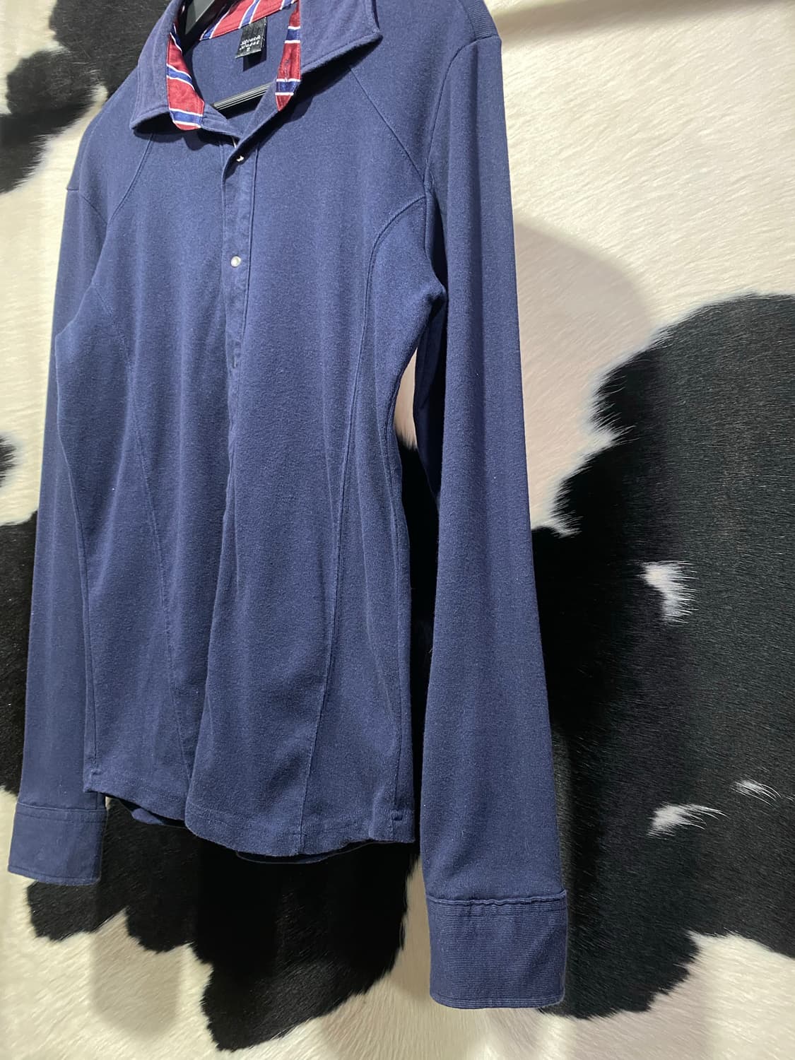 Black label 프레피 네이비 버튼 가디건 상품이미지4