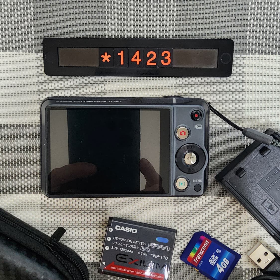 카시오 엑슬림 EX-ZR 10 디지털카메라 파우치포함 상품이미지4