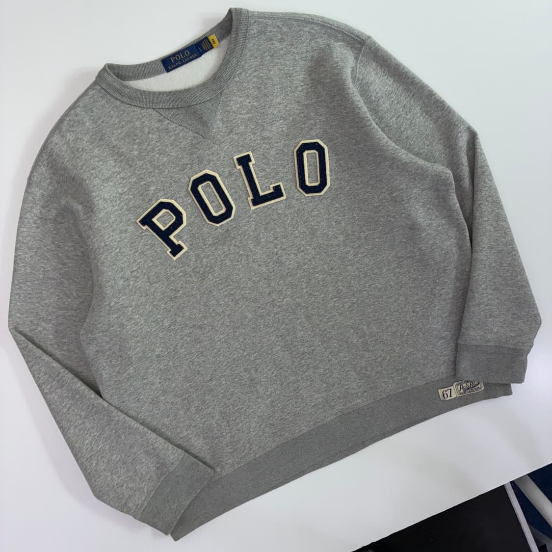 Polo 폴로 랄프로렌 현행QR POLO 스웻 맨투맨 상품이미지2