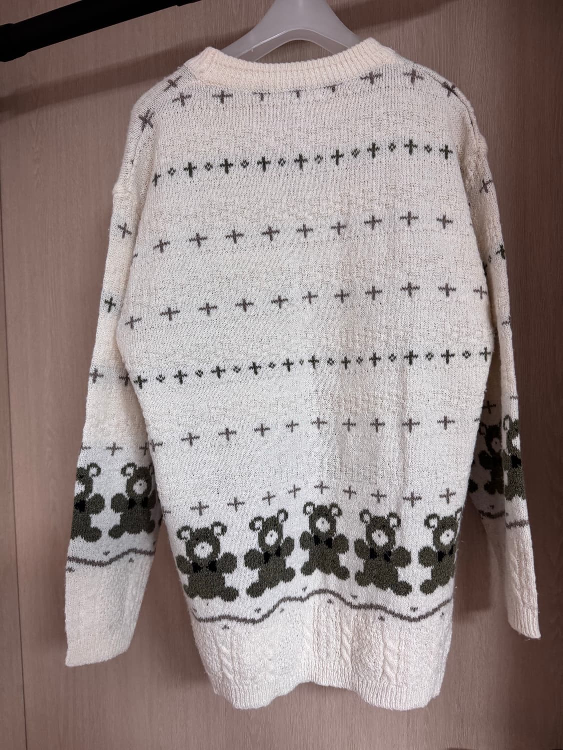 곰돌이 빈티지 니트 상품이미지2