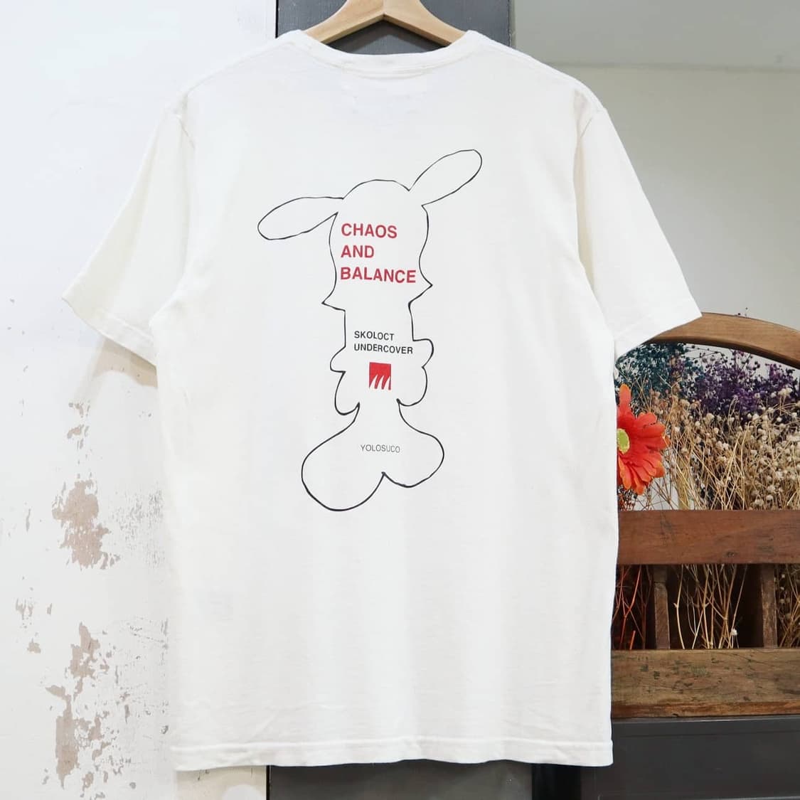 UNDERCOVER X SKOLOCT 하프티셔츠 상품이미지4