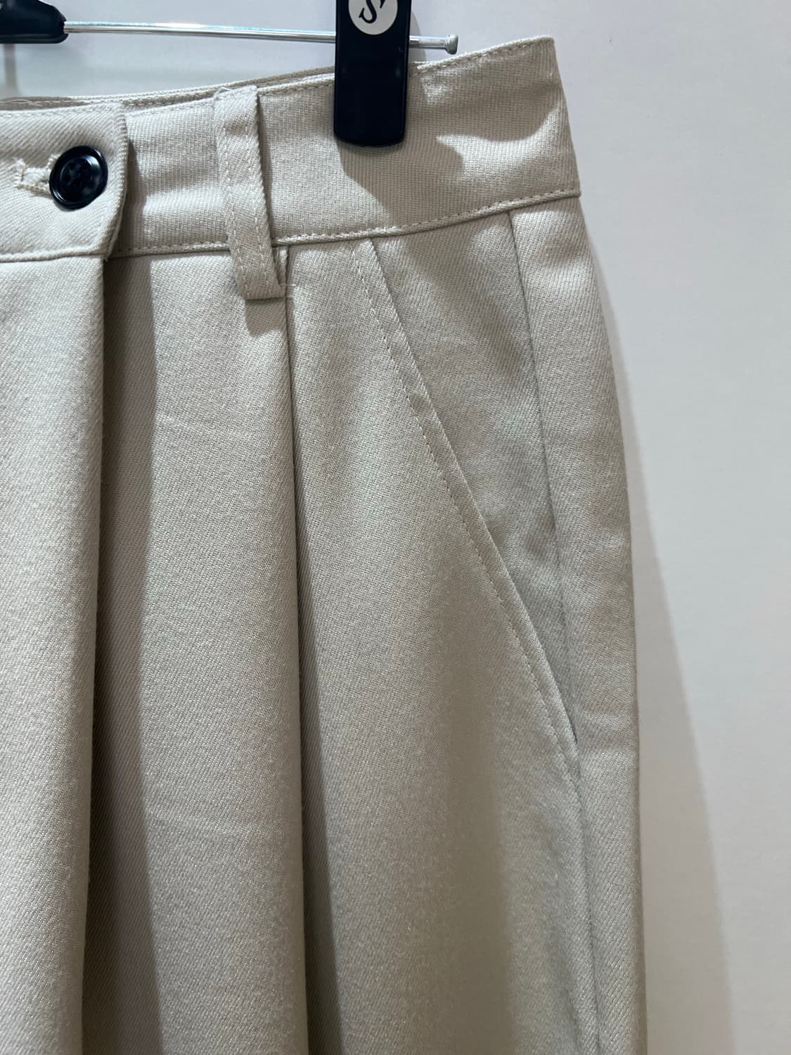 하이웨이스트 와이드 랩 슬랙스(s) 상품이미지4