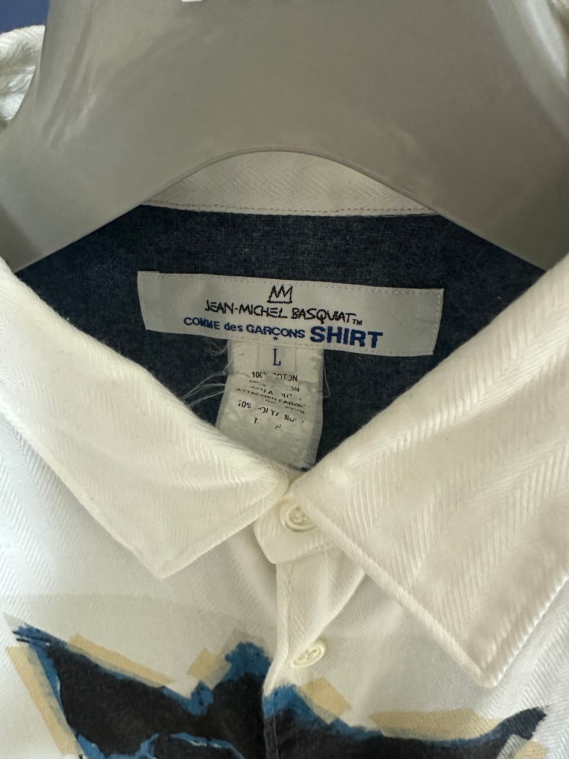 꼼데가르송 셔츠 바스키아 상품이미지3