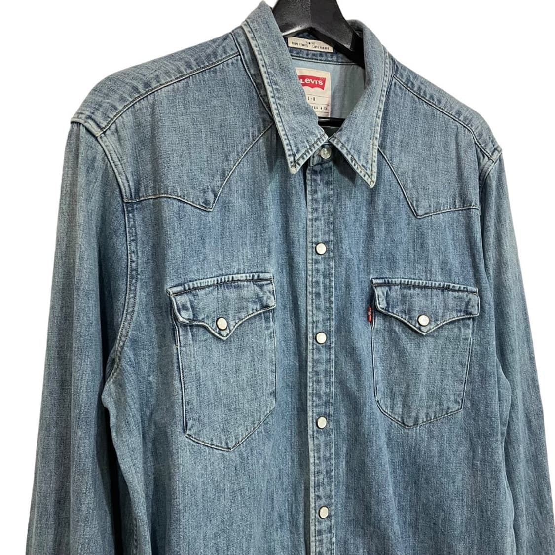 리바이스 워크 데님셔츠 상품이미지3