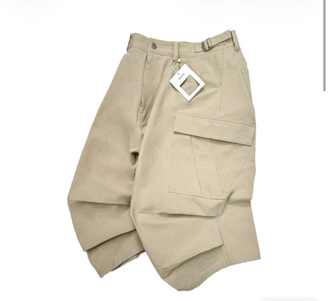 논노드 사이드카고 쇼츠 베이지 2 Size 상품이미지1