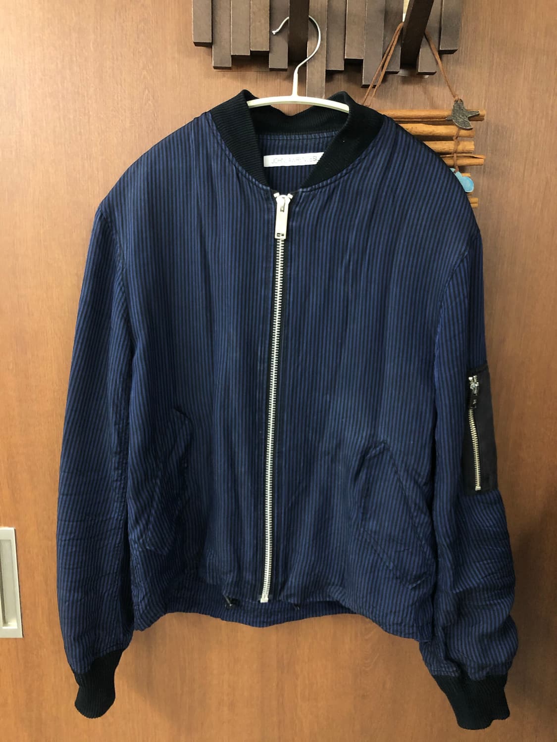 Johnlawrence sullivan 스트라이프 ma1자켓 34 상품이미지4