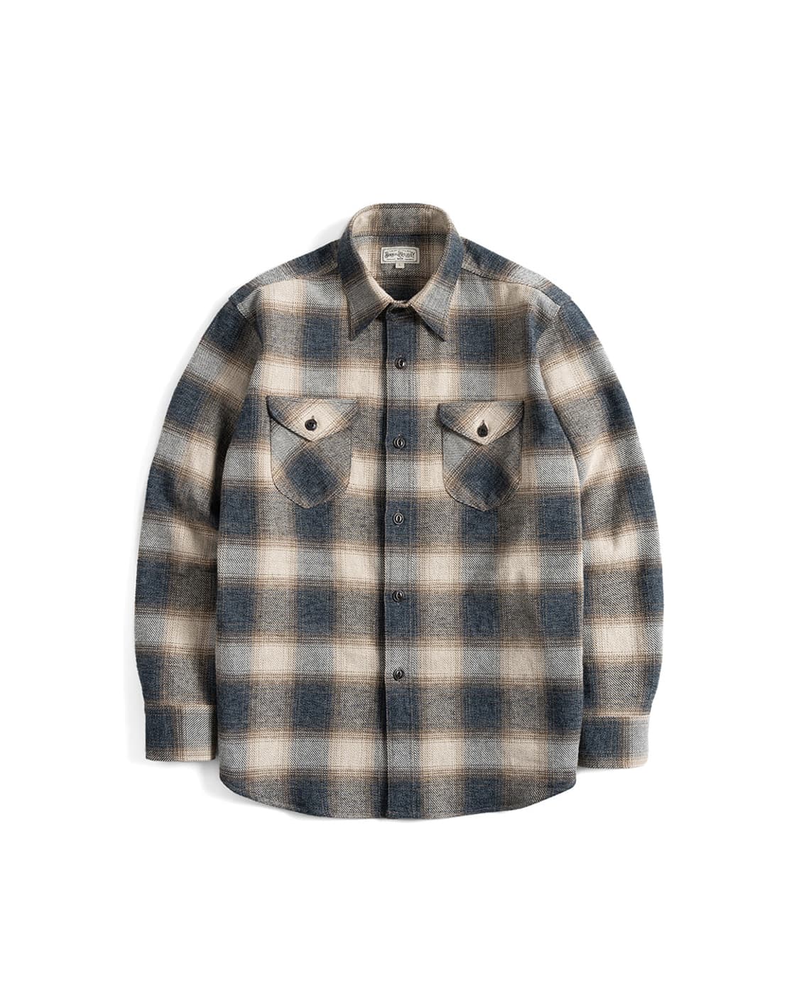 (XL) 부기홀리데이 10 TWEEDY COTTON SHIRT GREY 상품이미지1