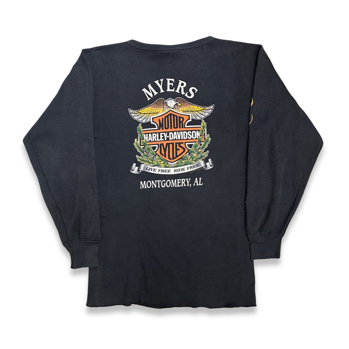 90s 할리데이비슨 플레임 써멀 롱슬리브 XXXL 상품이미지2