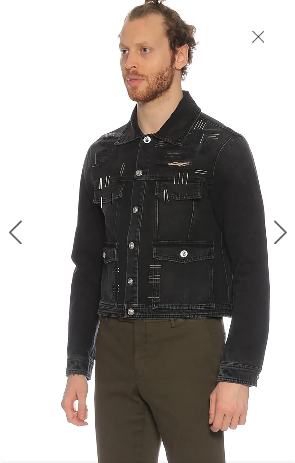 베르수스 베르사체 디스트로이 데님 트러커 자켓 48 상품이미지6