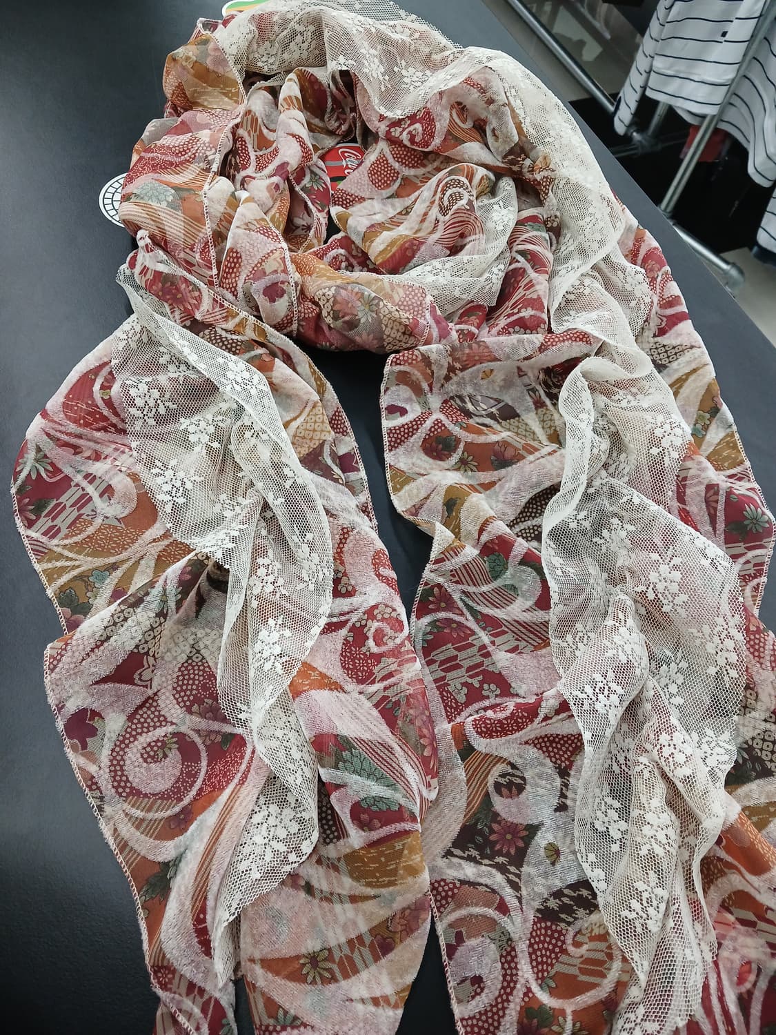 모리걸 레이스 스카프  상품이미지1