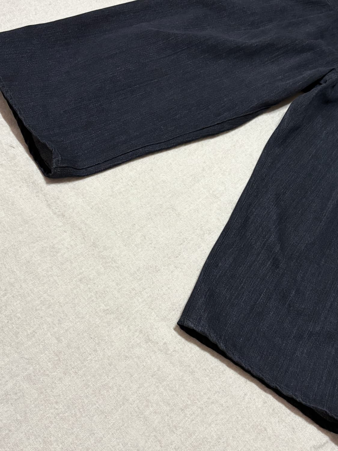 리바이스 BLUETAB 와이드레그 플리츠 크롭 진 상품이미지3