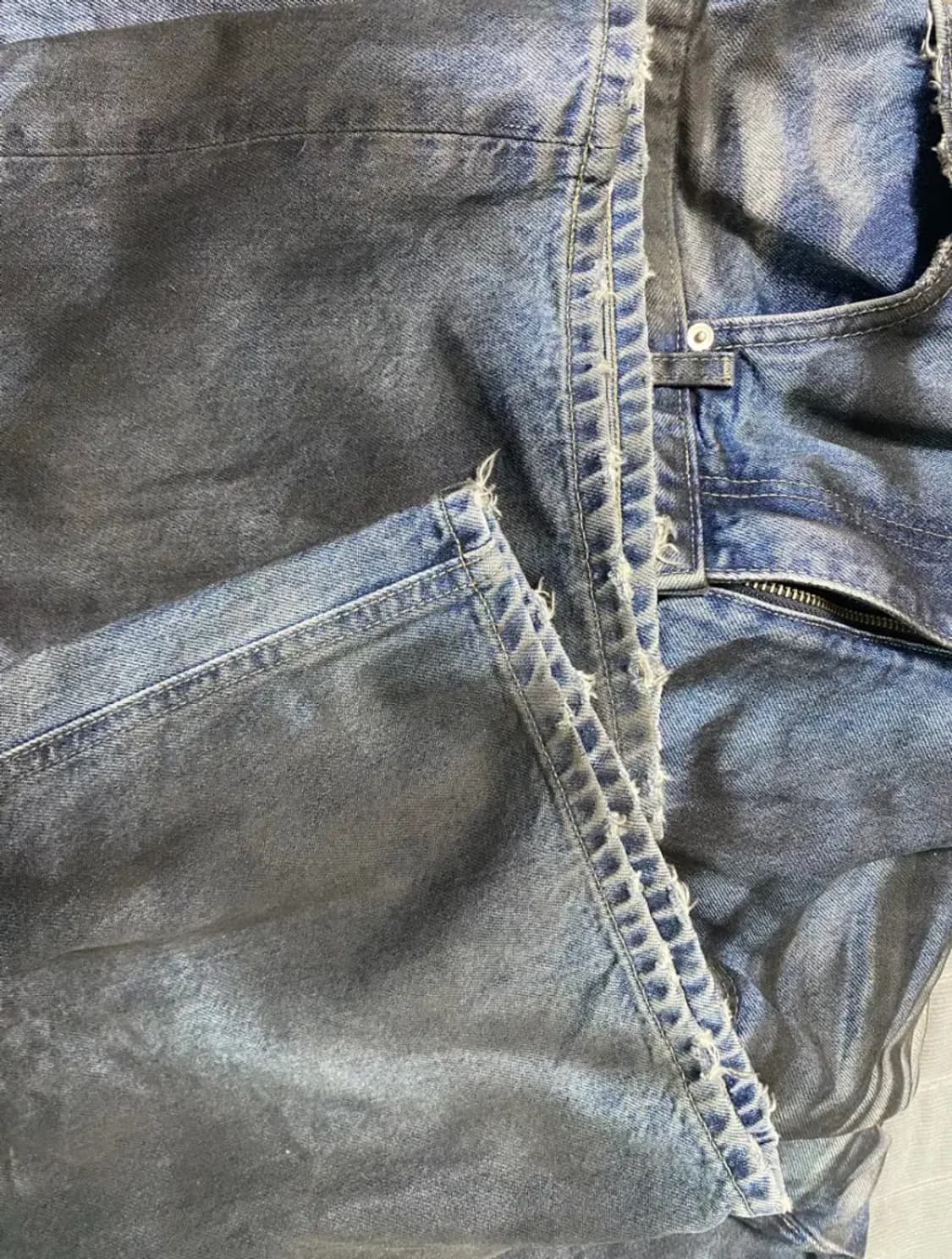 브랜디드 맥스 와이드데님 크레이지 블루 30 상품이미지5