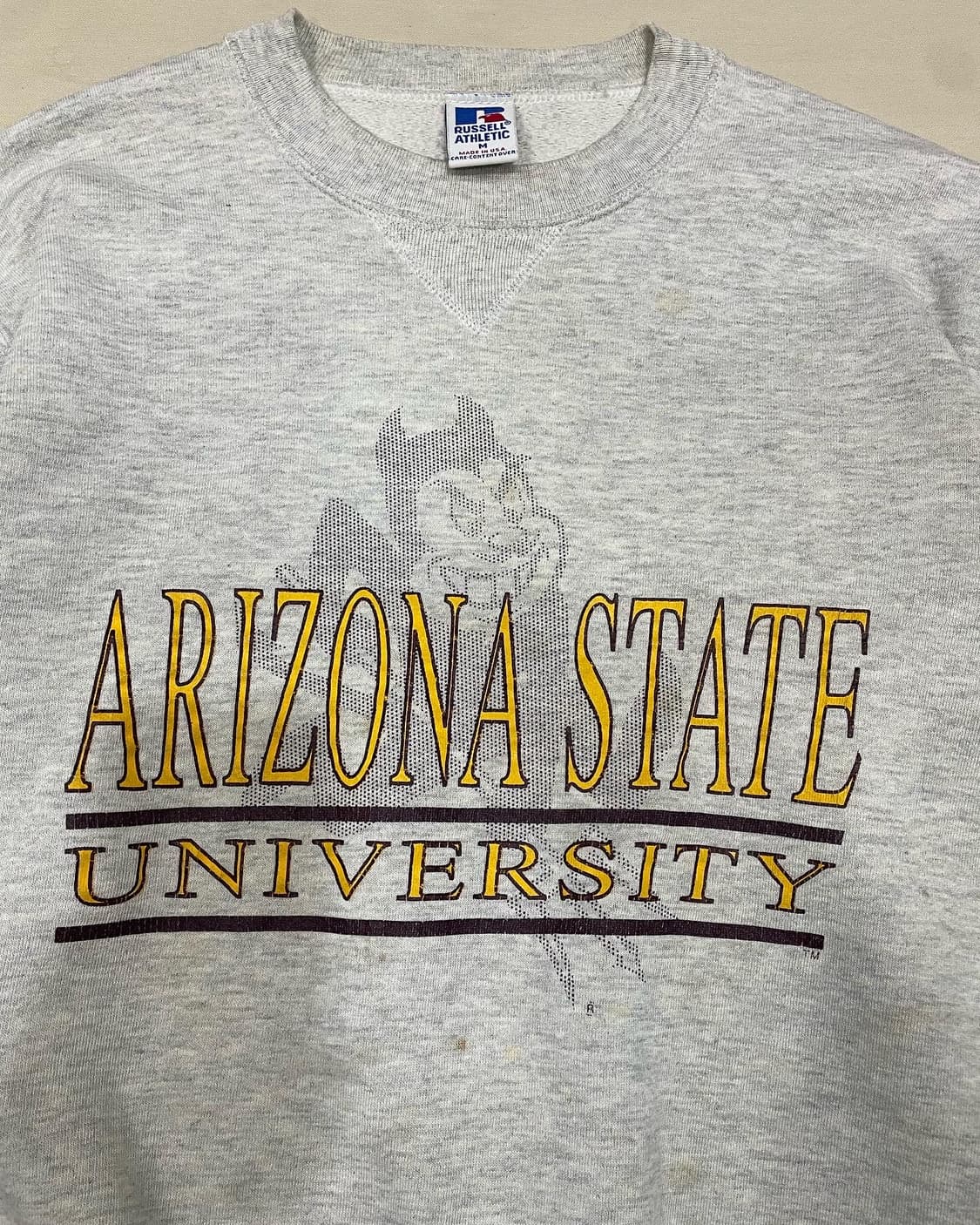 S~M) 90s 러셀 애슬레틱 애리조나 스테이트 맨투맨 상품이미지4