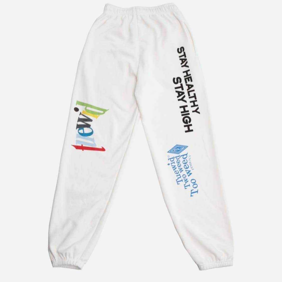 TUEWID Blanc Gauze Tattoo Pants 상품이미지2