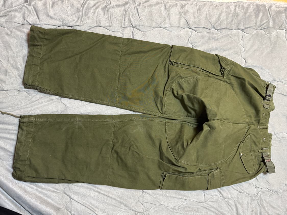 레어 67년도 캐나다군 밀리터리 팬츠 상품이미지6