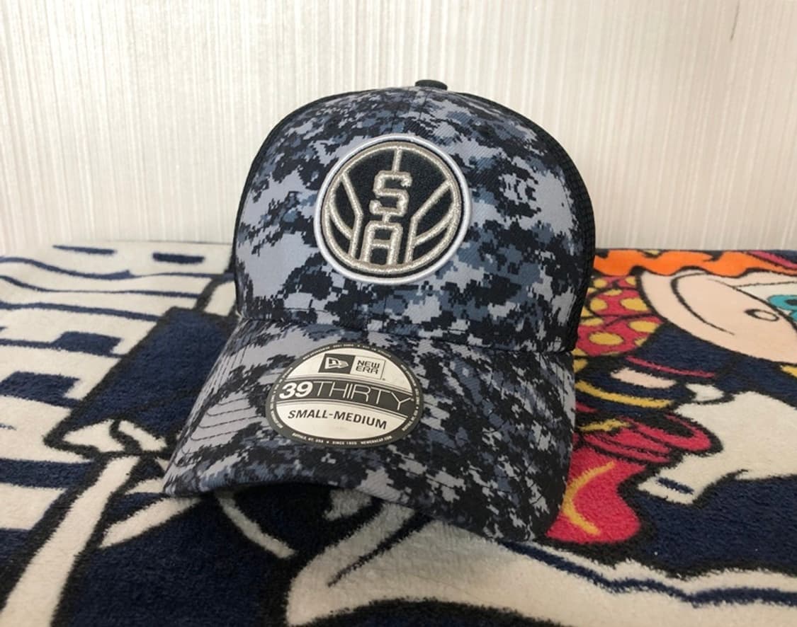  NBA뉴에라 샌안토니오스퍼스 밀리터리모자/볼캡 S-M 상품이미지1