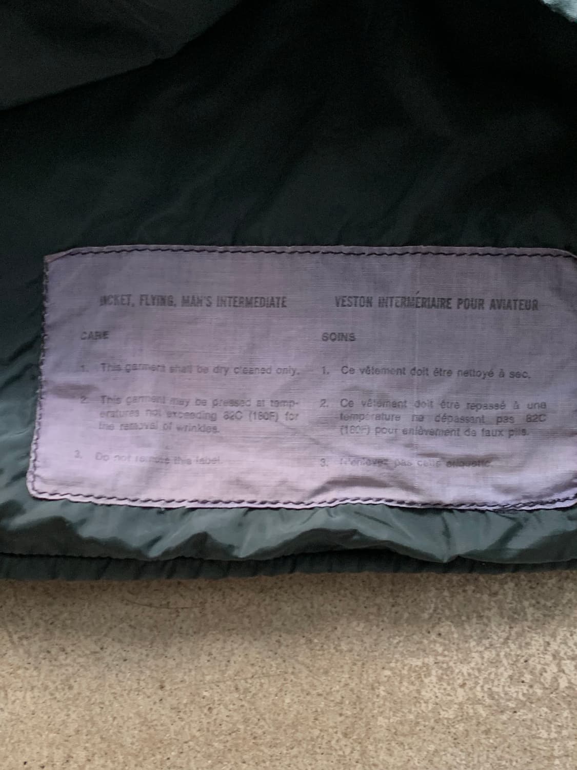 70s 왕립 캐나다 공군(RCAF) 타입2 플라이트 자켓 상품이미지8