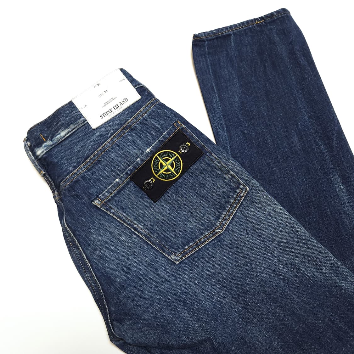 스톤아일랜드 워시드 SL 데님 팬츠 상품이미지2