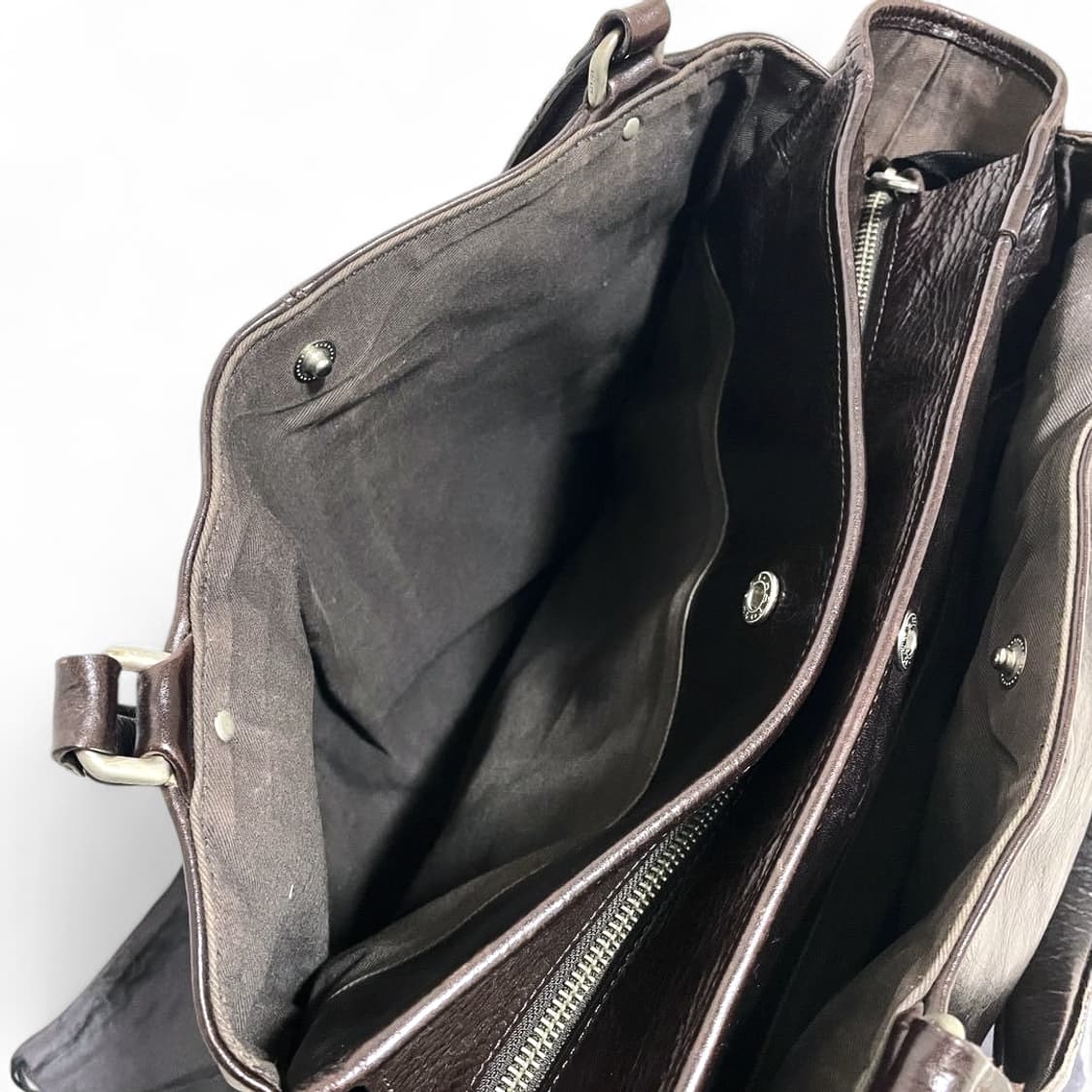 아니아리 aniary 앤티크 소가죽 2way 비즈니스 토트백 포터 스타일 상품이미지7