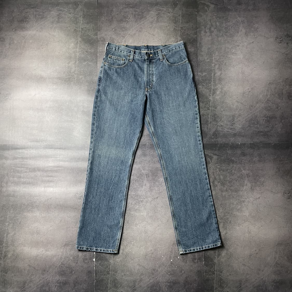 CARHARTT 칼하트 빈티지 릴렉스드핏 데님 워크 팬츠 A00876 상품이미지1