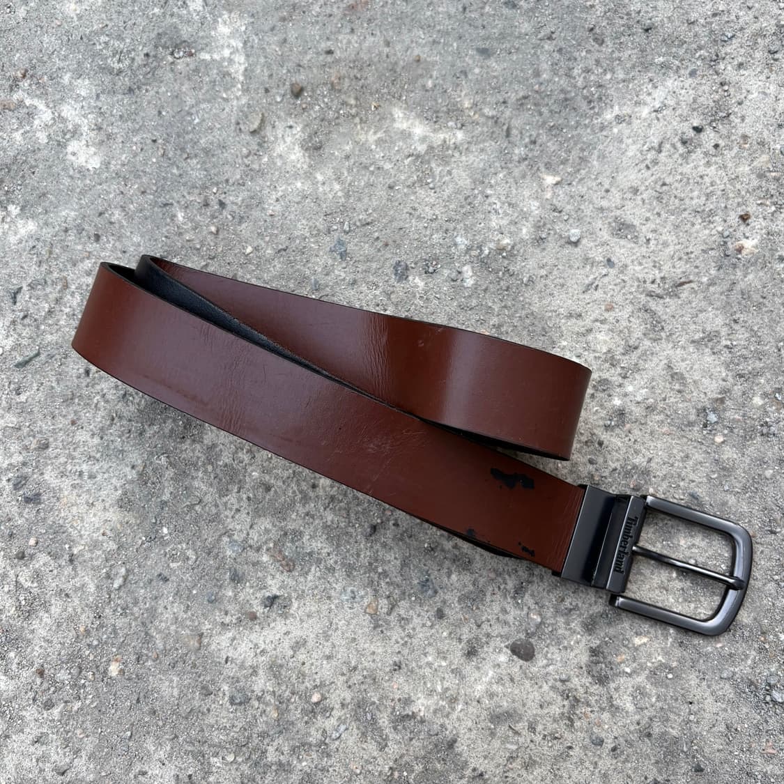 팀버랜드 리버시블 레더 벨트 상품이미지3