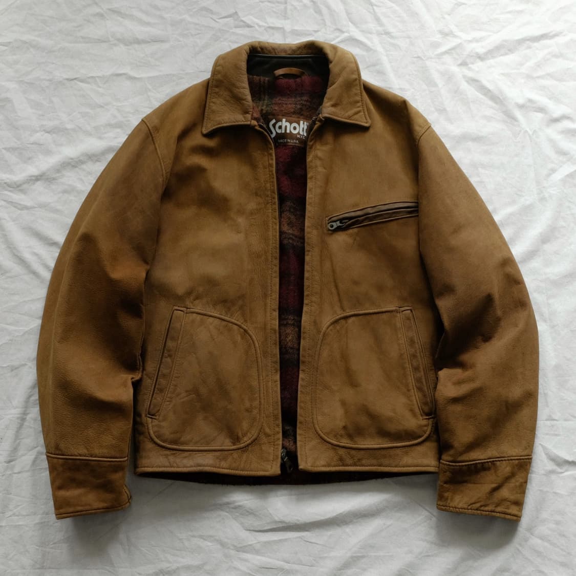 1990’s Schott Pigskin Leather Jacket 상품이미지2