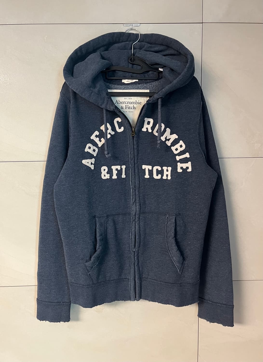 아베크롬비 네이비 대장 후드집업 (S size)  상품이미지1