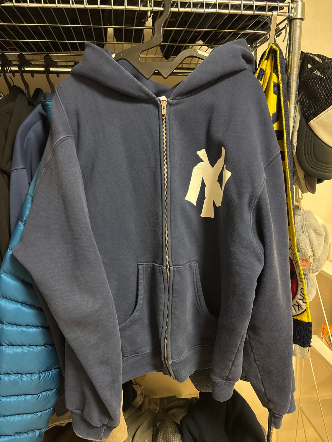 Akimbo 아킴보 티렐윈스틴 네이비 후드집업 상품이미지2