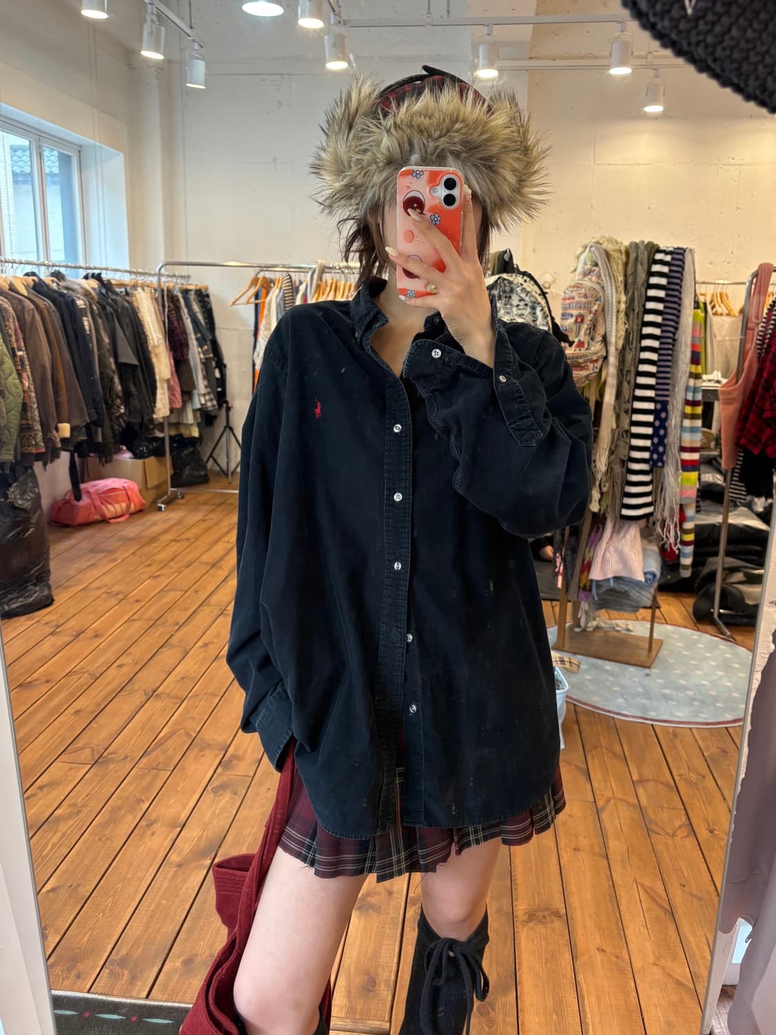 폴로 코듀로이 셔츠 상품이미지2