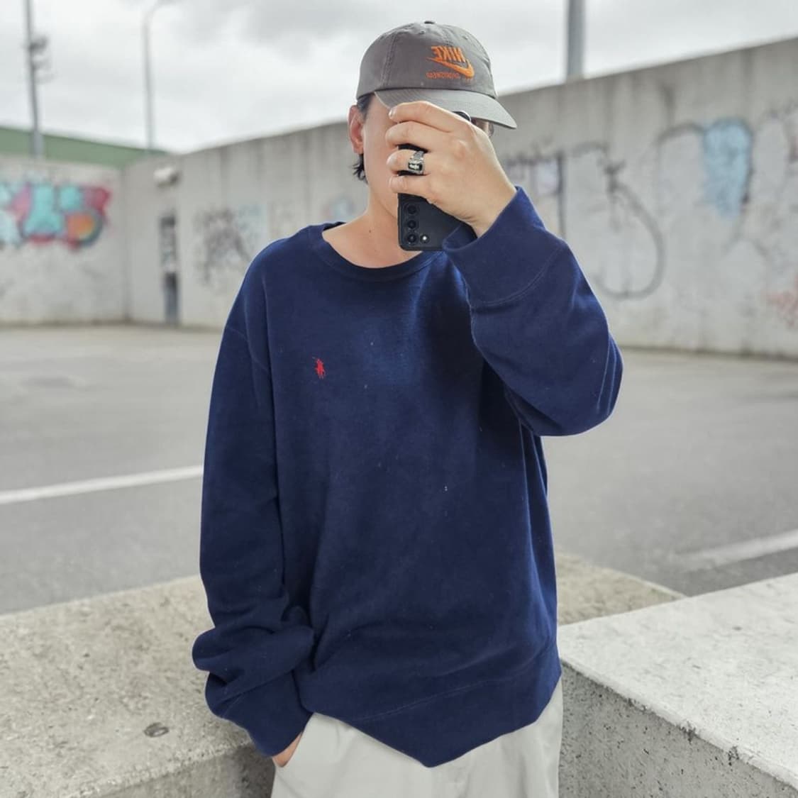 폴로 랄프로렌 맨투맨 XXL M0338 상품이미지1